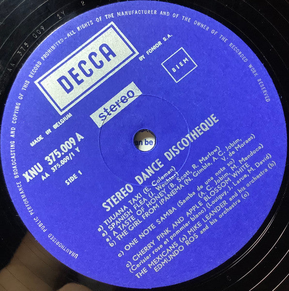 Various : Stereo Dance Discotheque (2xLP, BOX)