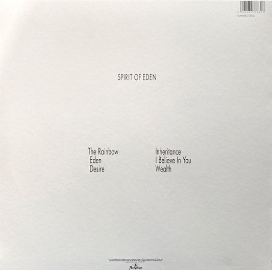 Talk Talk : Spirit Of Eden (LP, Album, RE, 180 + DVD-V, Album, RE, NTSC)