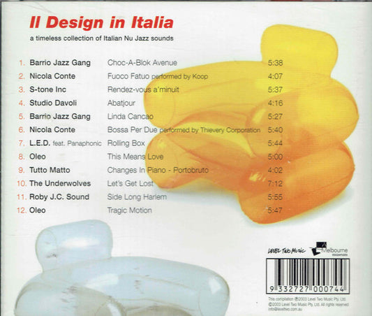 Various : Il Design In Italia: A Timeless Collection Of Italian Nu Jazz Sounds (CD, Comp)