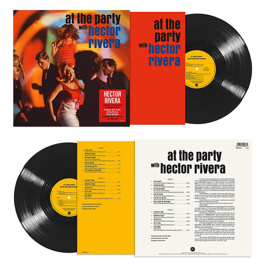 Hector Rivera : At The Party With Hector Rivera (LP, Album, RE, 180)