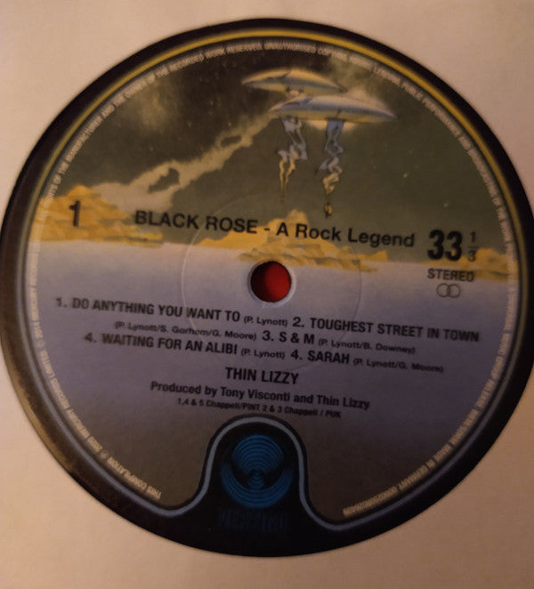 Thin Lizzy : Black Rose (LP, Album, RE, 180)