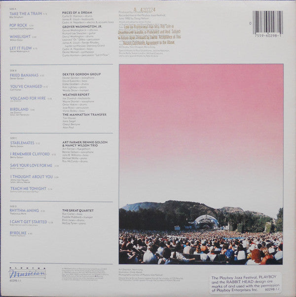 Various : In Performance At The Playboy Jazz Festival (2xLP, Promo, All)