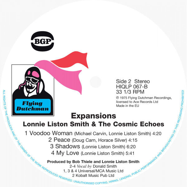Lonnie Liston Smith And The Cosmic Echoes : Expansions (LP, Album, RE, Gat)