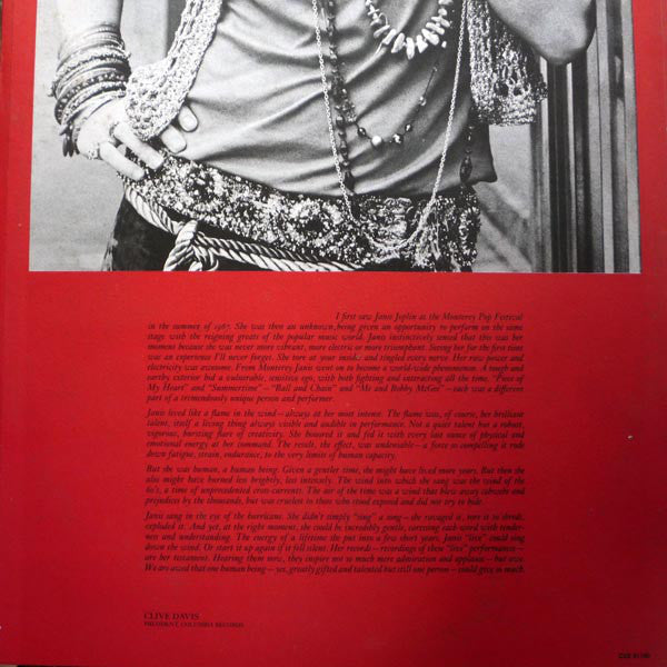 Janis Joplin : Joplin In Concert (2xLP, Album, Gat)
