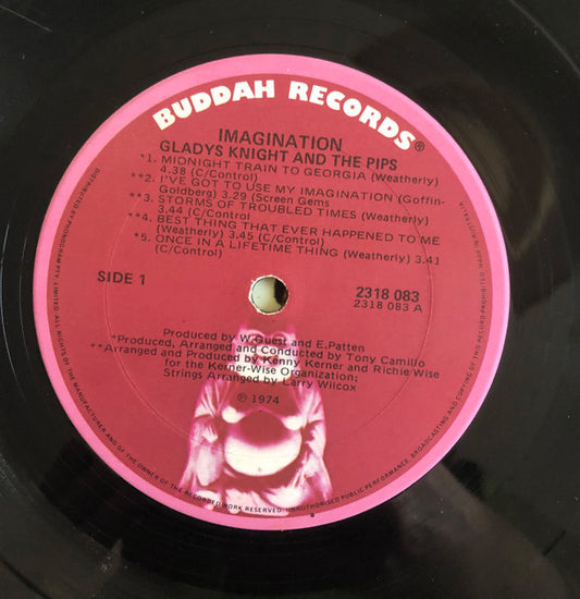 Gladys Knight And The Pips : Imagination (LP, Album, RE)