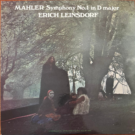 Gustav Mahler – Erich Leinsdorf Conducting The Royal Philharmonic Orchestra : Symphony No.1 In D Major (LP, Album)