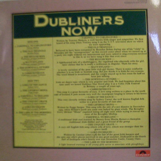 The Dubliners : Dubliners Now (LP, Album)