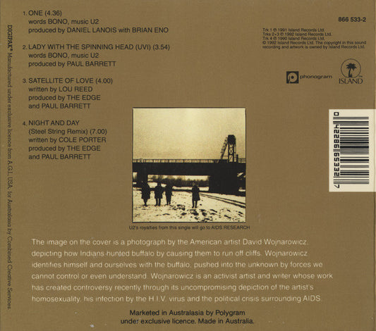 U2 : One (CD, Single, Dig)