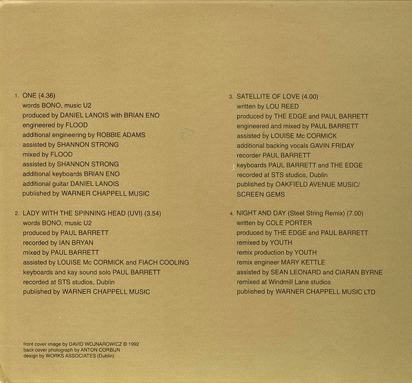 U2 : One (CD, Single, Dig)