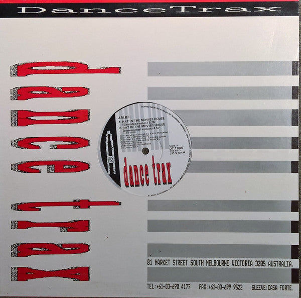 J.M.B.I. : Rat In The Movies House / Snoopy's-Count-House (12")