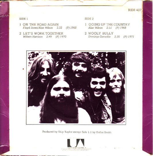 Canned Heat : On The Road Again (7")