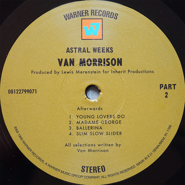 Van Morrison : Astral Weeks (LP, Album, RP, 180)