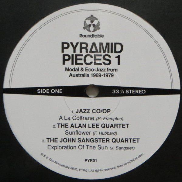 Various : Pyramid Pieces 1 (Modal & Eco-Jazz From Australia 1969-79) (LP, Comp)