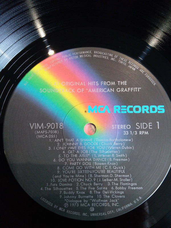 Various : 41 Original Hits From The Sound Track Of American Graffiti (2xLP, Comp)