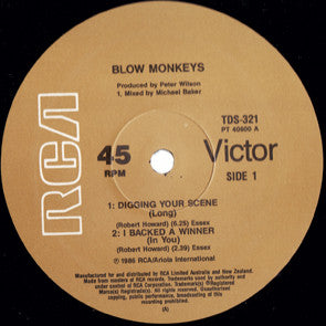 The Blow Monkeys : Digging Your Scene (12")