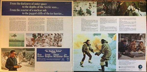 Michel Legrand : Ice Station Zebra (LP, Album, Gat)