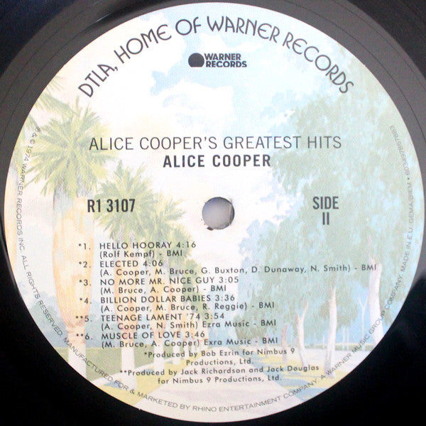 Alice Cooper : Alice Cooper's Greatest Hits (LP, Comp, RE)