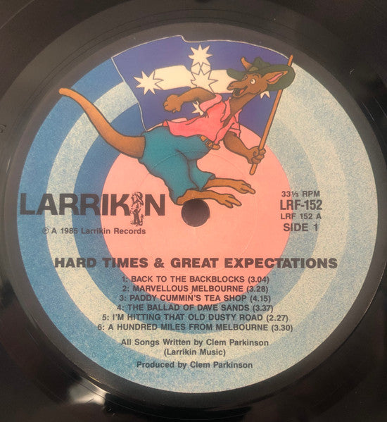 Clem Parkinson : Hard Times & Great Expectations (LP, Album)