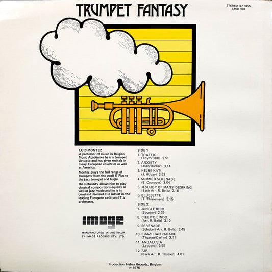 Luís Montez : Trumpet Fantasy (LP, Album)