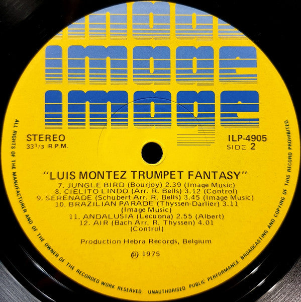 Luís Montez : Trumpet Fantasy (LP, Album)