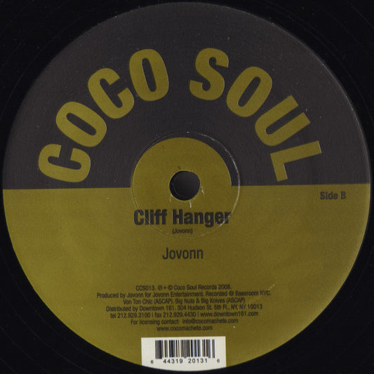 Jovonn : Torched / Cliff Hanger (12")