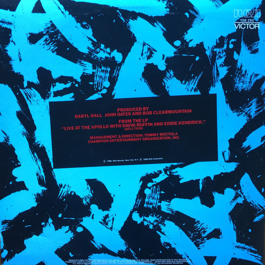 Daryl Hall & John Oates With David Ruffin & Eddie Kendricks : A Nite At The Apollo Live! (12", Single)