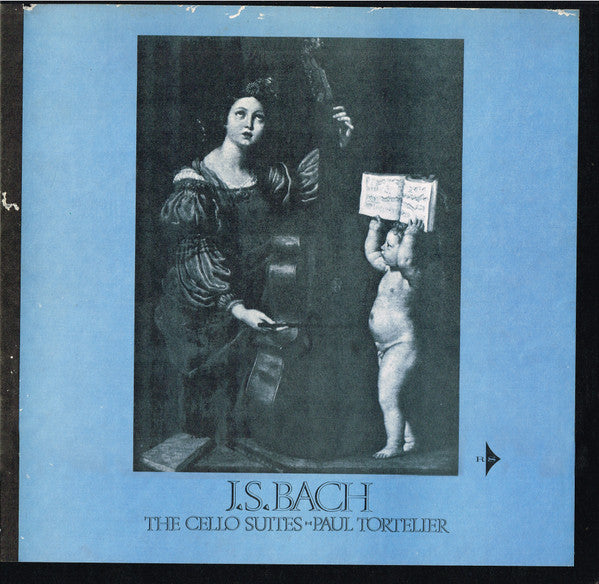 Johann Sebastian Bach, Paul Tortelier : The Cello Suites (3xLP, Album, Club, RE + Box)