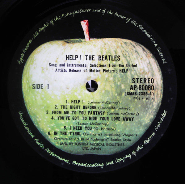 The Beatles : Help! (Original Motion Picture Soundtrack) (LP, Album, RE, Gat)