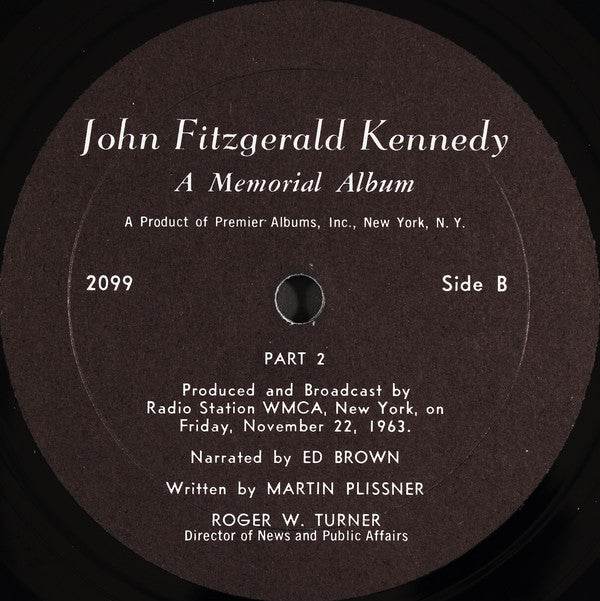 John F. Kennedy : A Memorial Album (LP, Album)