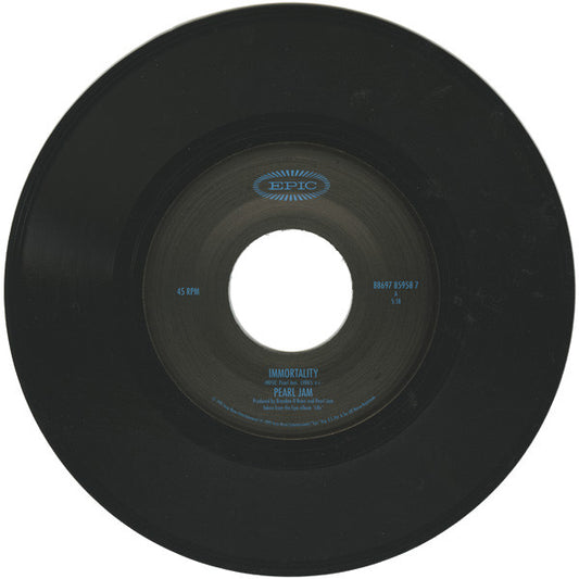 Pearl Jam / The Frogs : Immortality / Rearviewmirror (7", Single)