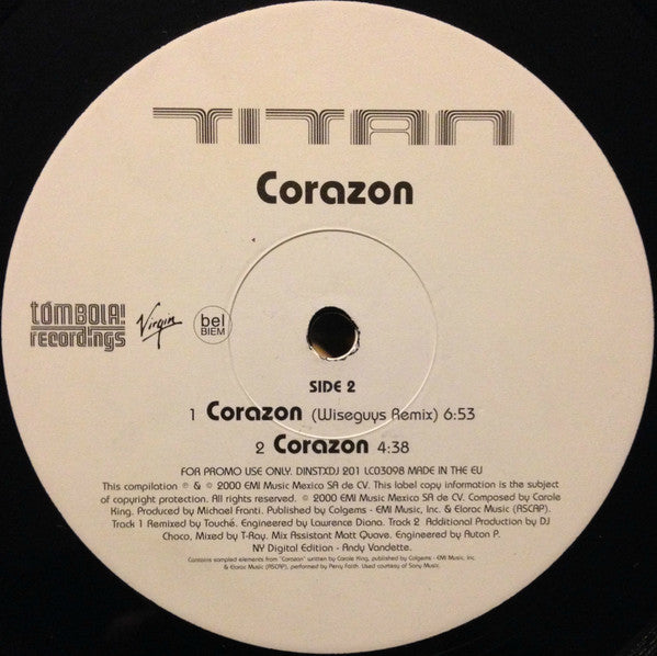 Titan : Corazon (12")