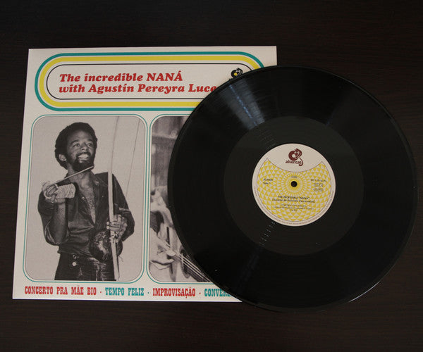Naná Vasconcelos with Agustin Pereyra Lucena : The Incredible NANÁ with Agustín Pereyra Lucena (LP, Album, RE)