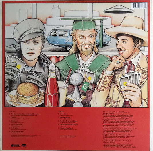 The Grateful Dead : The Best Of Skeletons From The Closet (LP, Comp, RE)