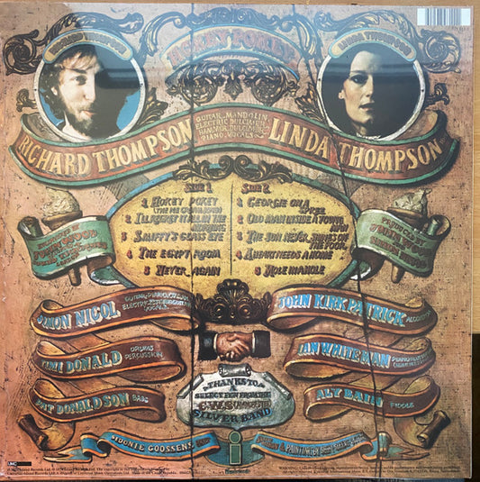 Richard & Linda Thompson : Hokey Pokey (LP, Album, RE, 180)