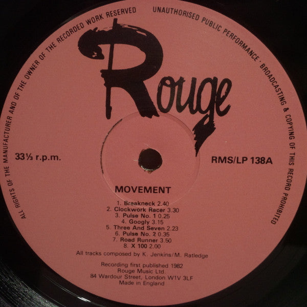 Rubba : Movement (LP)