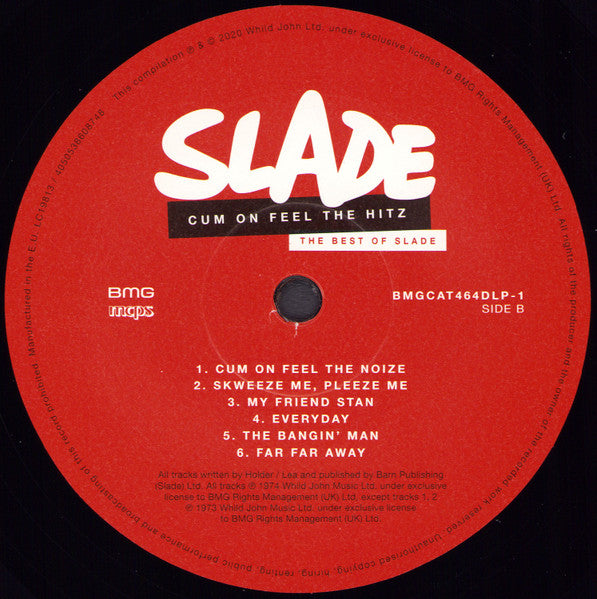 Slade : Cum On Feel The Hitz - The Best Of Slade (2xLP, Comp)