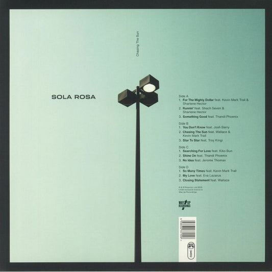 Sola Rosa : Chasing The Sun (2xLP, Album, Gat)