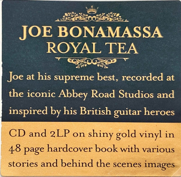 Joe Bonamassa : Royal Tea (Box, Ltd, Ear + 2xLP, Album, Gol + CD, Album)