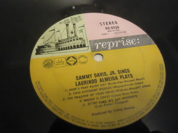 Sammy Davis Jr. And Laurindo Almeida : Sammy Davis, Jr. Sings Laurindo Almeida Plays (LP, Album)