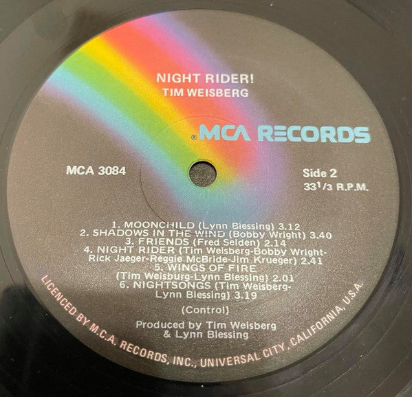 Tim Weisberg : Night-Rider! (LP, Album)