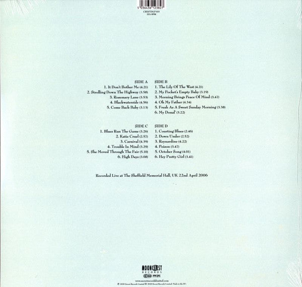 Bert Jansch : Best Of Live (2xLP)