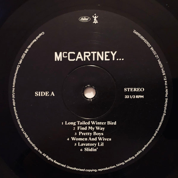 Paul McCartney : McCartney III (LP, Album, Blu)
