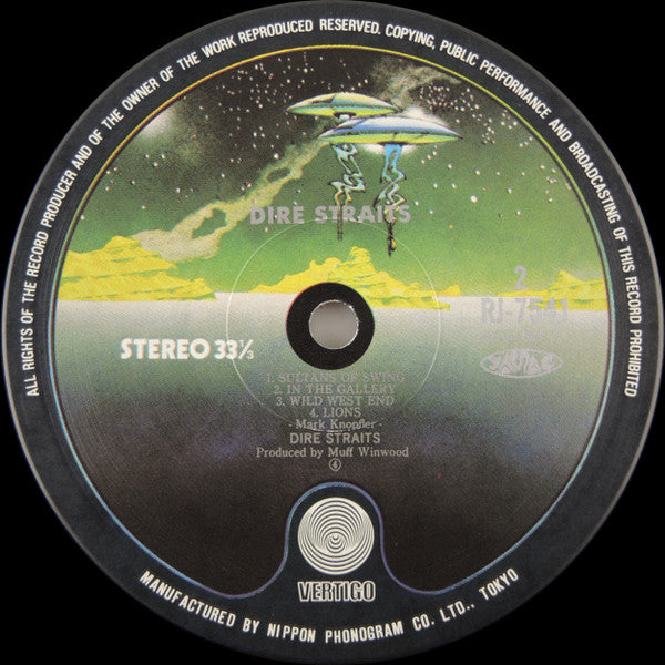 Dire Straits : Dire Straits (LP, Album)