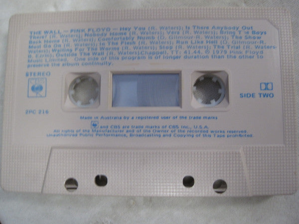 Pink Floyd : The Wall (Cass, Album, Cre)