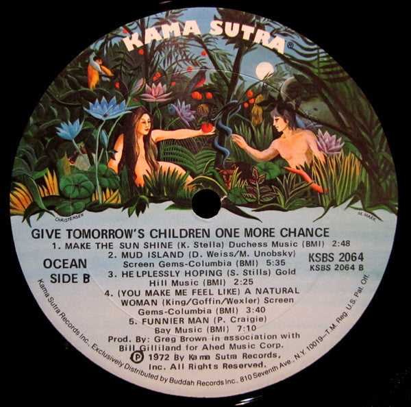 Ocean (3) : Give Tomorrow's Children One More Chance (LP, Album)
