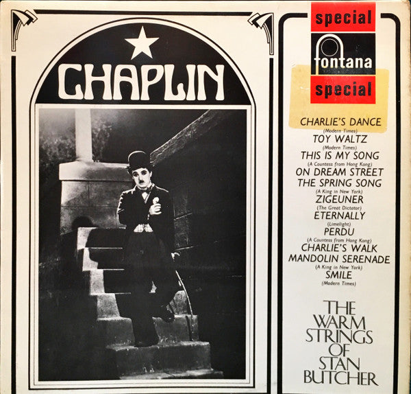 The Warm Strings Of Stan Butcher : Chaplin (LP, Album)