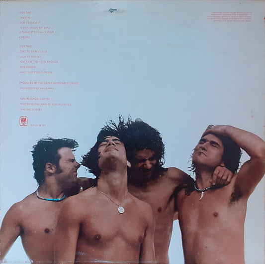 Pablo Cruise : Lifeline (LP, Album)