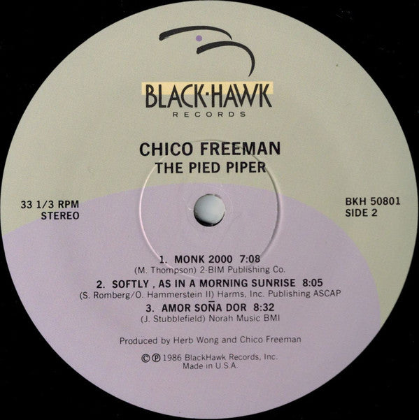 Chico Freeman : The Pied Piper (LP, Album)