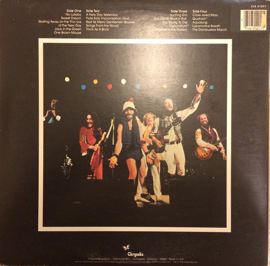Jethro Tull : Live - Bursting Out (2xLP, Album, RP)