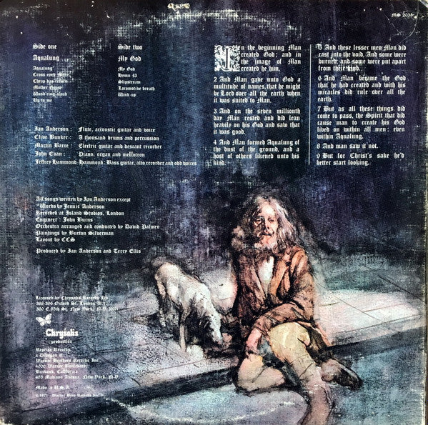 Jethro Tull : Aqualung (LP, Album, Promo, Gat)